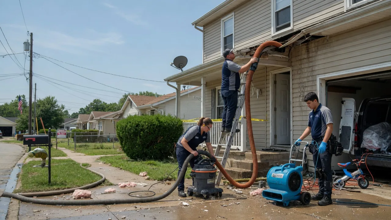 Water Damage Restoration in Belva, WV near me